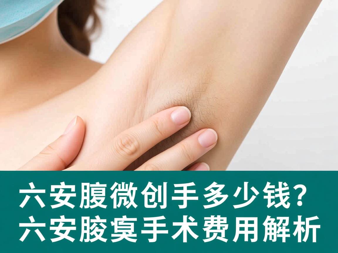六安腋臭微创手术多少钱？六安腋臭微创手术费用解析