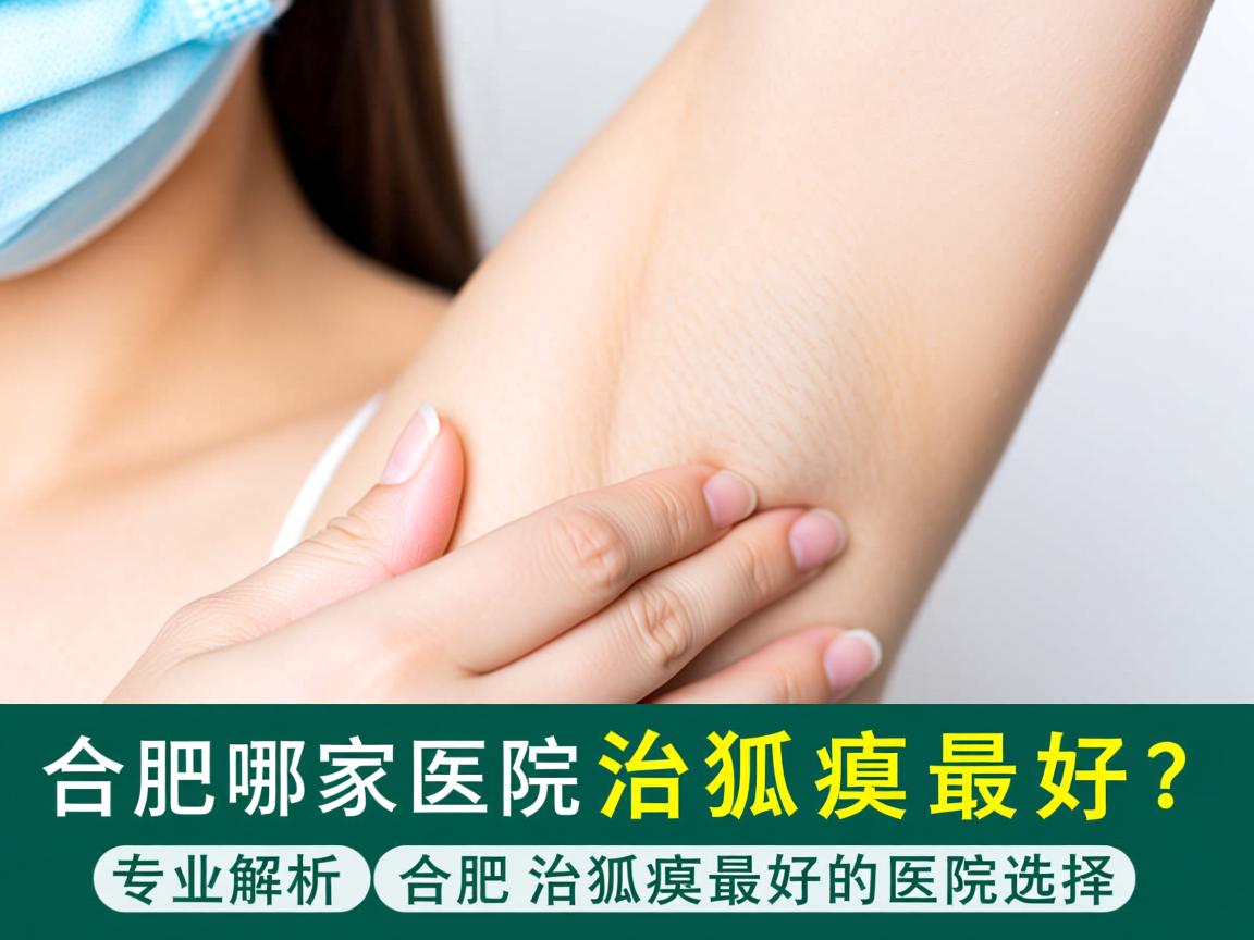 合肥哪家医院治狐臭最好？专业解析合肥治狐臭最好的医院选择