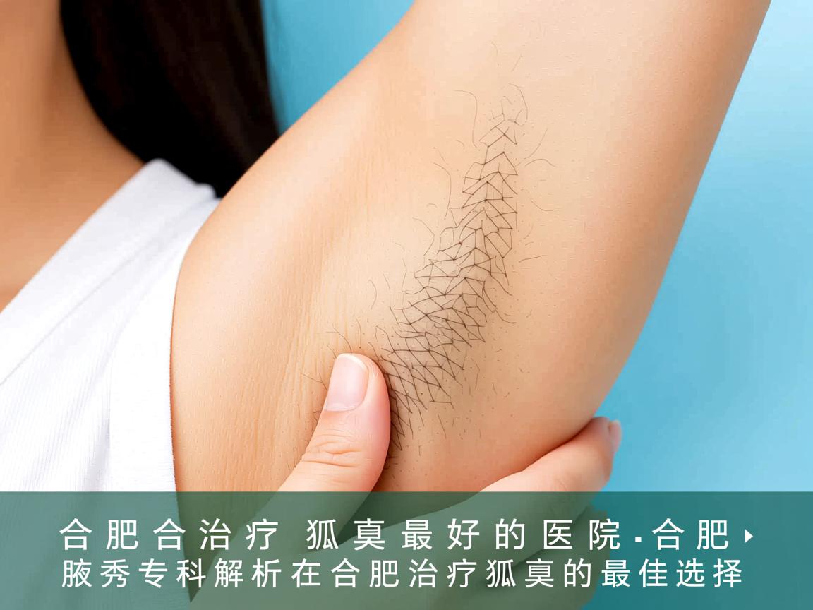 在合肥治疗狐臭最好的医院，合肥腋秀专科解析在合肥治疗狐臭的最佳选择