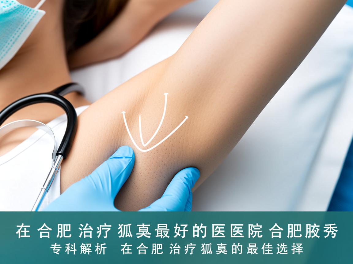 在合肥治疗狐臭最好的医院，合肥腋秀专科解析在合肥治疗狐臭的最佳选择