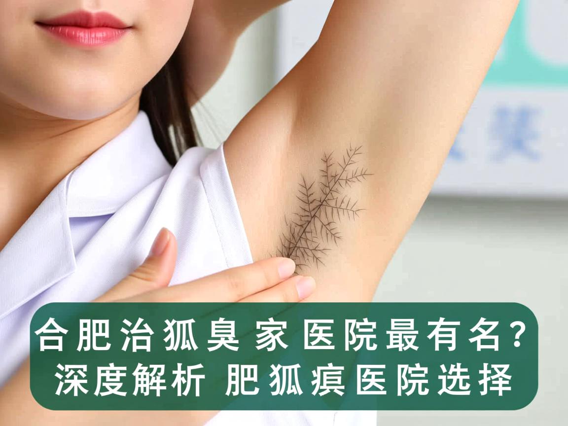 合肥治狐臭哪家医院最有名？深度解析合肥狐臭医院选择