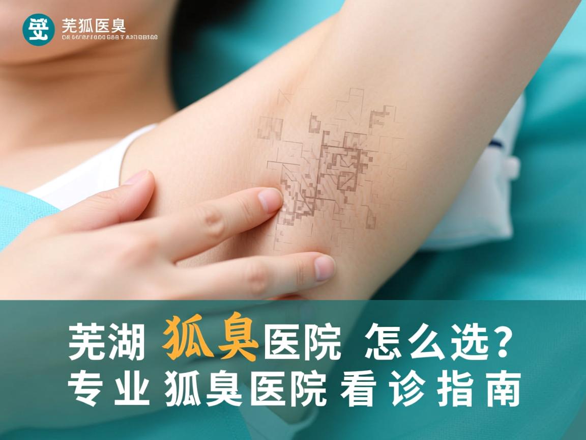 芜湖狐臭医院怎么选？专业芜湖狐臭医院看诊指南