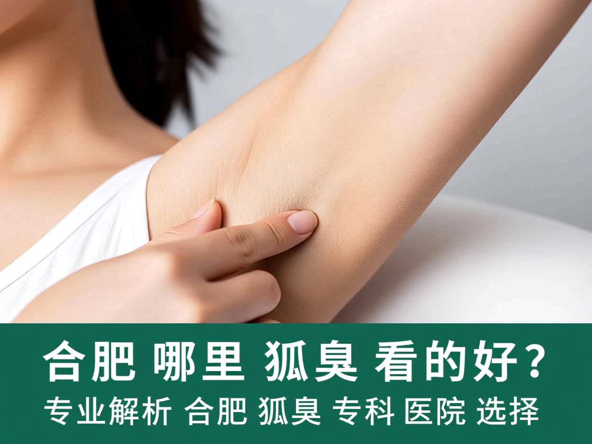 合肥哪里狐臭看的好？专业解析合肥狐臭专科医院选择