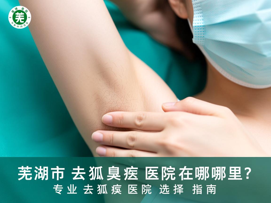 芜湖市去狐臭医院在哪里？专业去狐臭医院选择指南