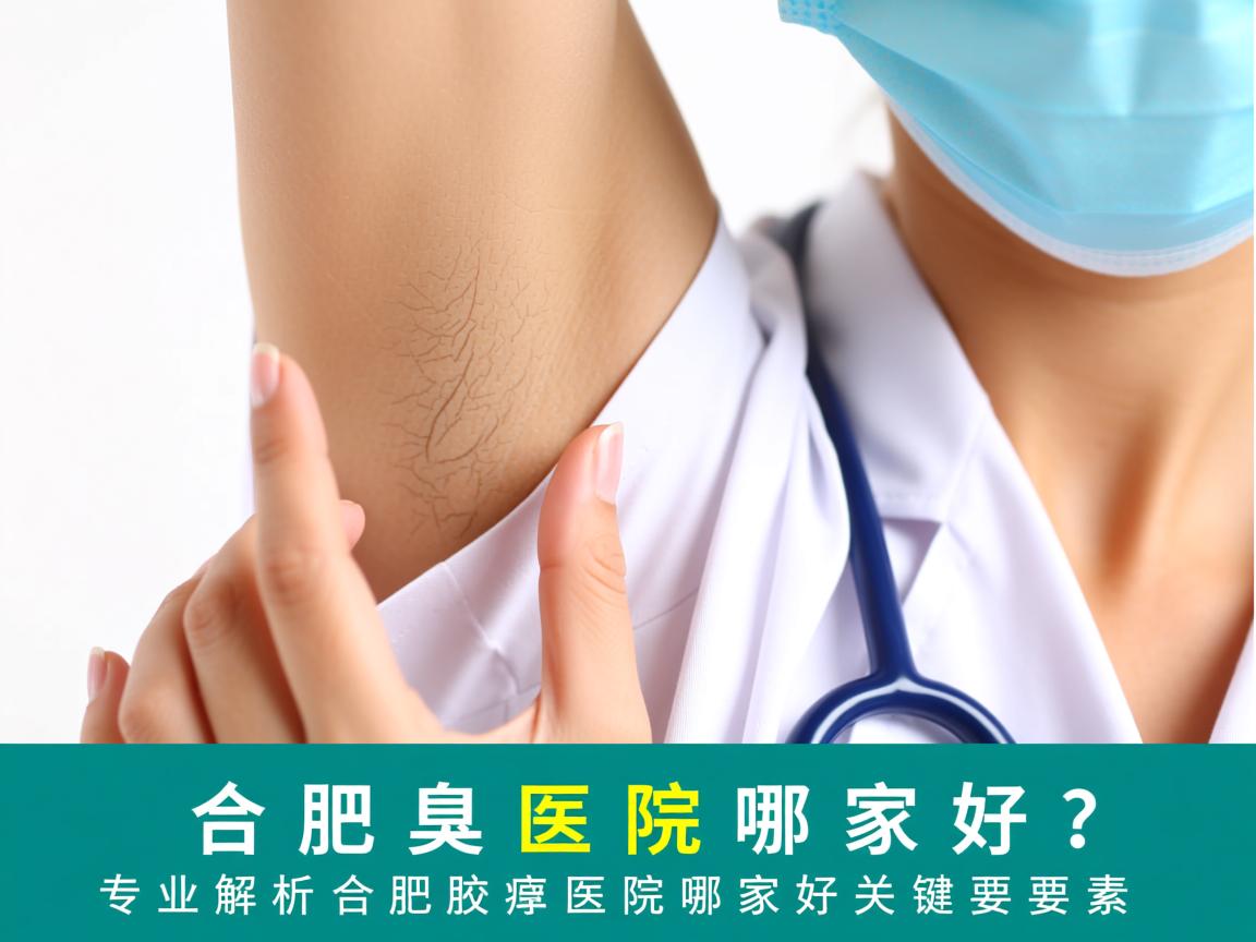 合肥腋臭医院哪家好？专业解析合肥腋臭医院哪家好的关键要素
