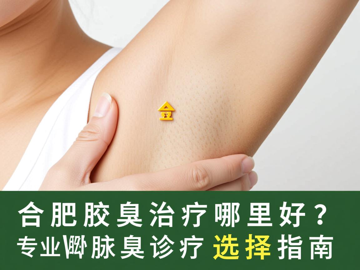 合肥腋臭治疗哪里好?合肥专业腋臭诊疗选择指南 合肥腋臭治疗哪里好?合肥专业腋臭诊疗选择指南
