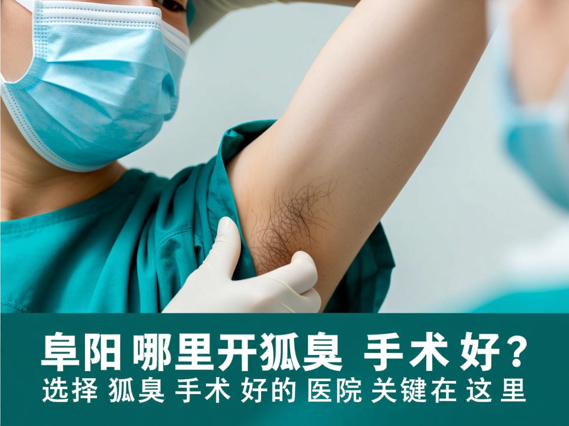 阜阳哪里开狐臭手术好?选择狐臭手术好的医院关键在这里 阜阳哪里开狐臭手术好?选择狐臭手术好的医院关键在这里