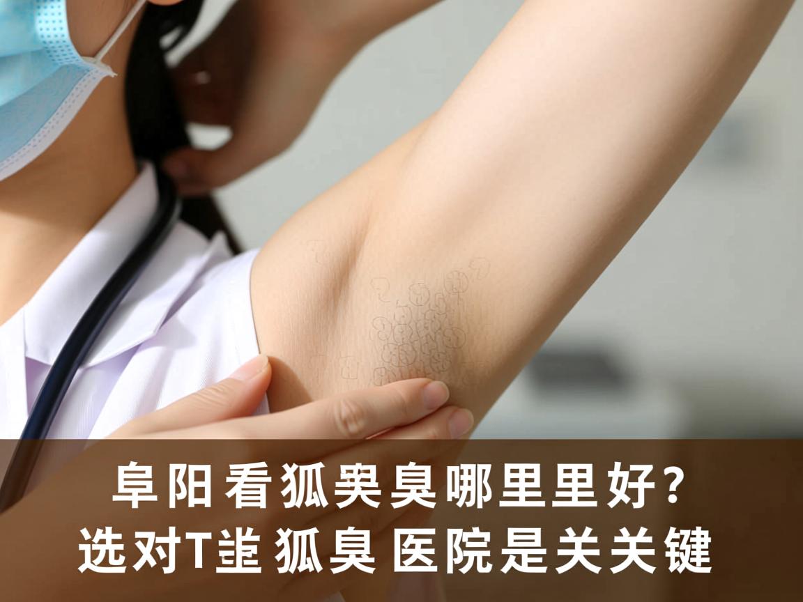 阜阳看狐臭哪里好？选对狐臭医院是关键