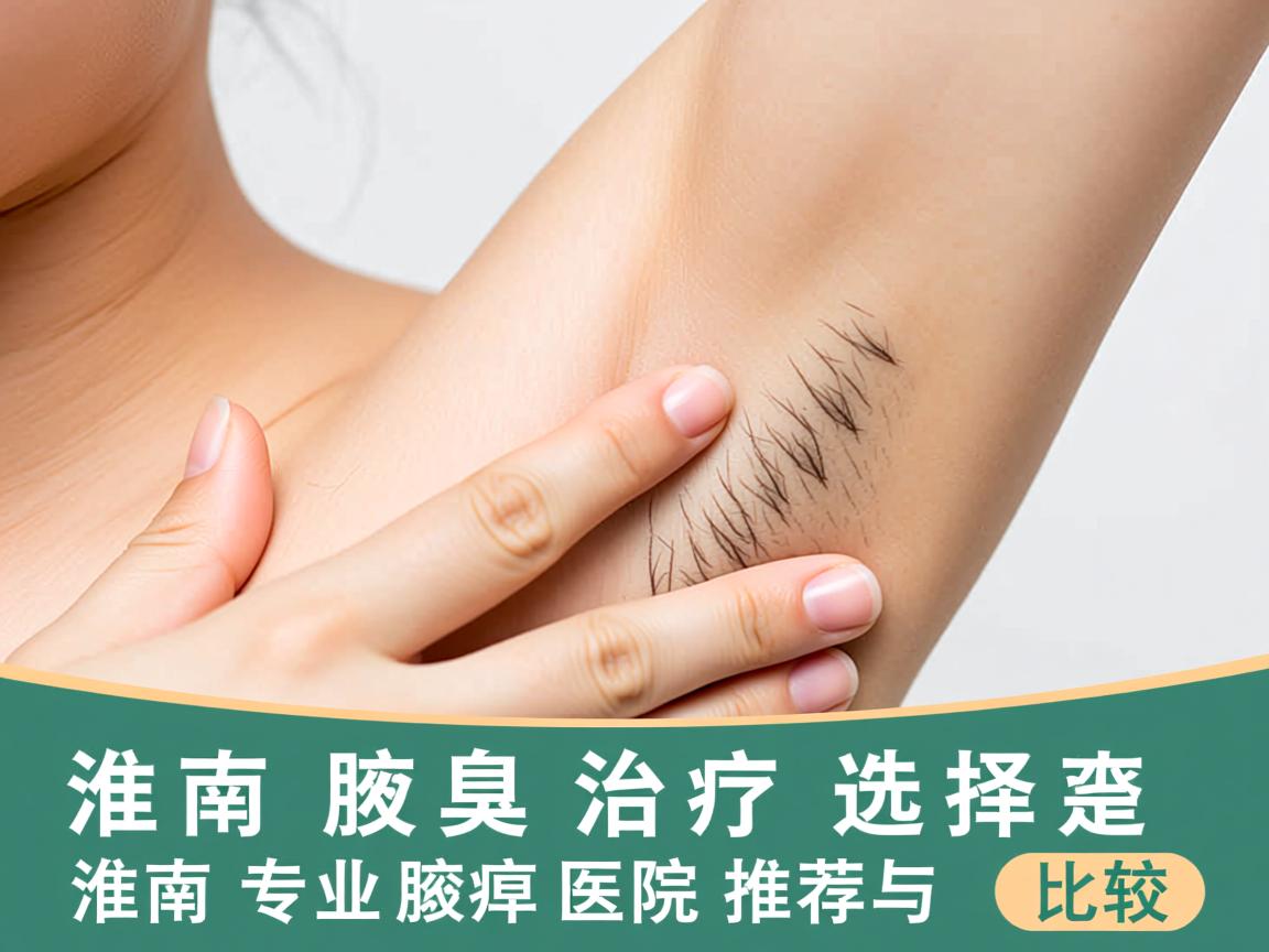 淮南腋臭治疗选择，淮南专业腋臭医院推荐与比较