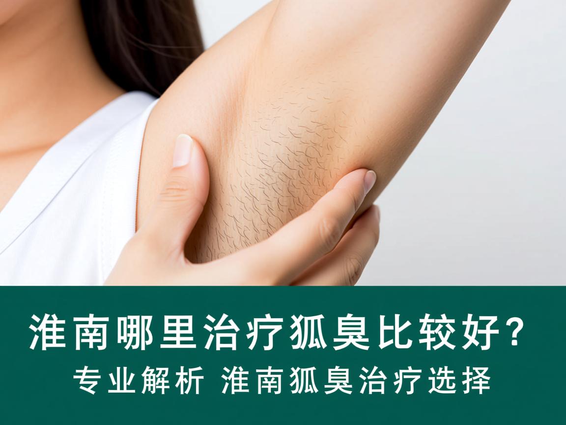 淮南哪里治疗狐臭比较好？专业解析淮南狐臭治疗选择