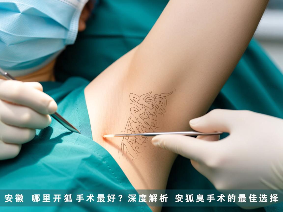 安徽哪里开狐臭手术最好？深度解析安徽狐臭手术的最佳选择