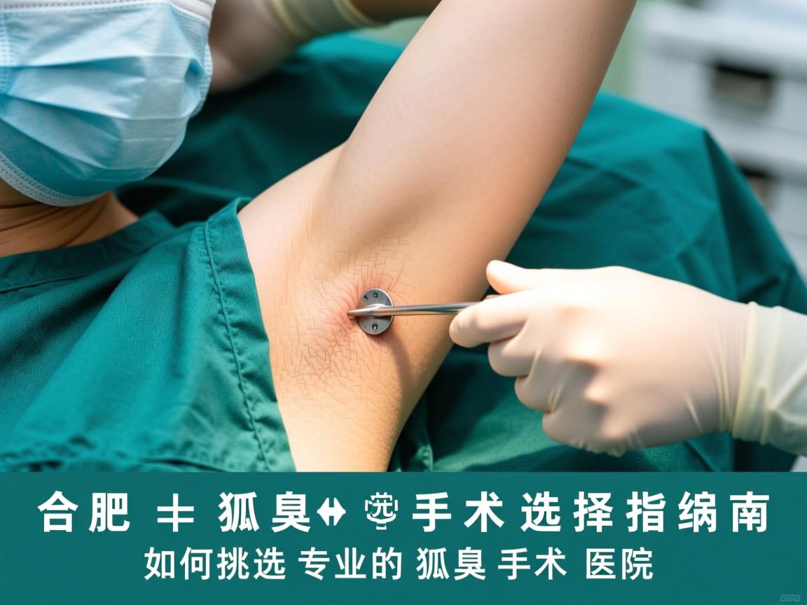 合肥狐臭手术选择指南,如何挑选专业的狐臭手术医院 合肥狐臭手术选择指南,如何挑选专业的狐臭手术医院