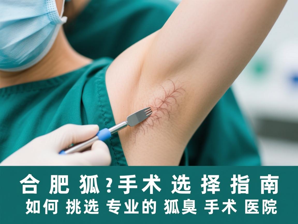 合肥狐臭手术选择指南,如何挑选专业的狐臭手术医院 合肥狐臭手术选择指南,如何挑选专业的狐臭手术医院