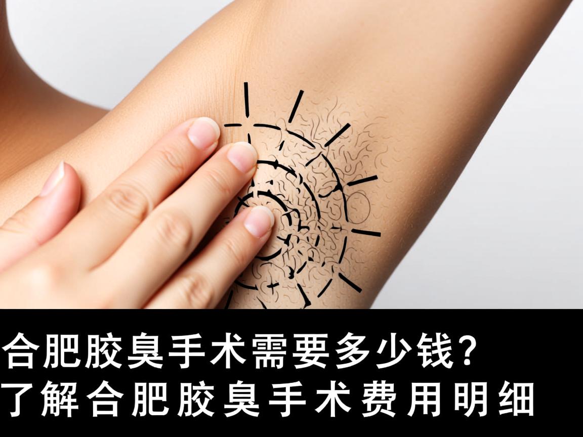 合肥腋臭手术需要多少钱？了解合肥腋臭手术费用明细