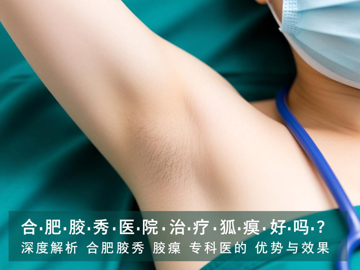 合肥腋秀医院治疗狐臭好吗？深度解析合肥腋秀腋臭专科的优势与效果