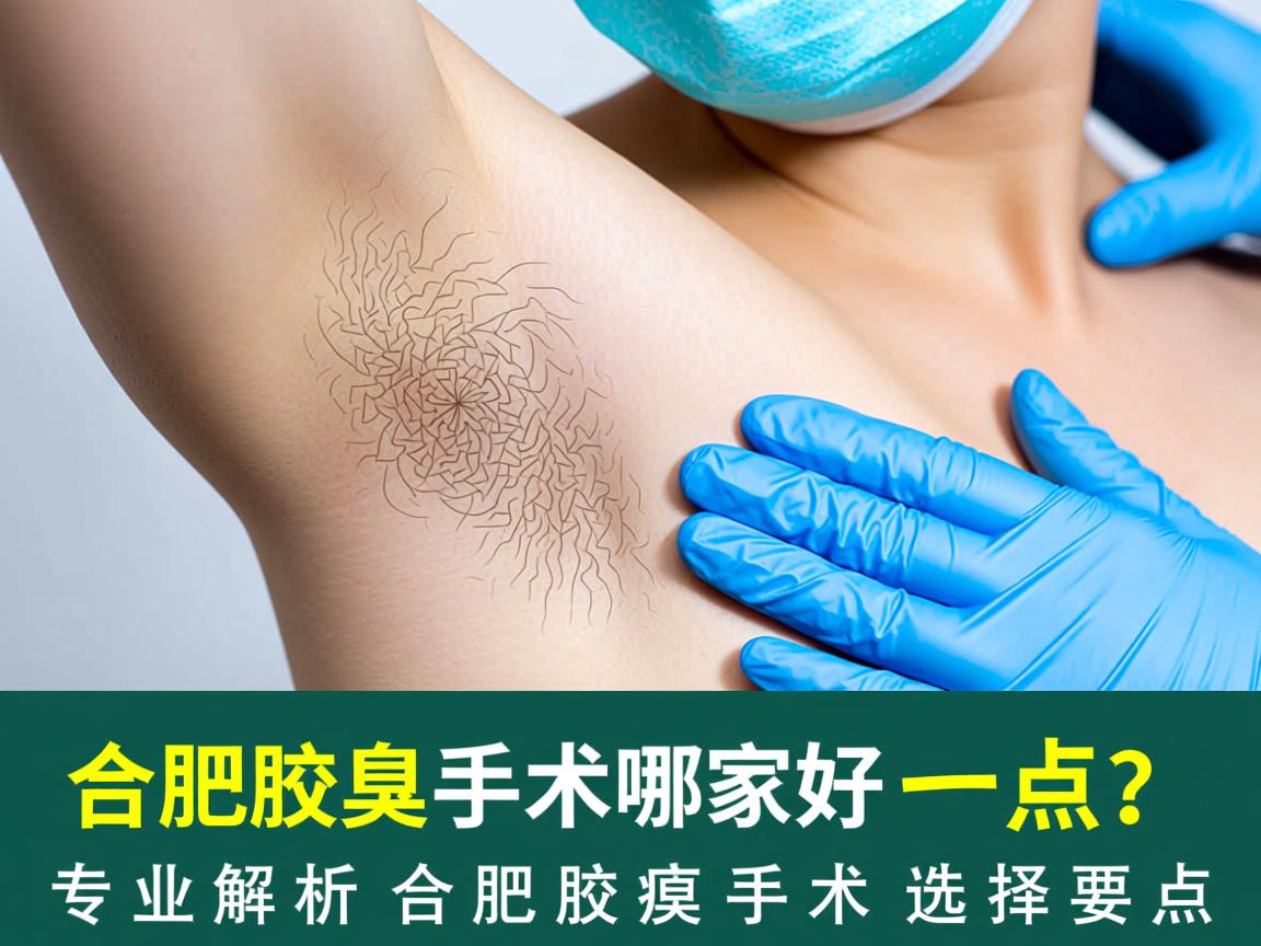 合肥腋臭手术哪家好一点？专业解析合肥腋臭手术选择要点