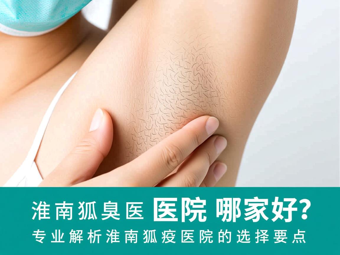 淮南狐臭医院哪家好？专业解析淮南狐臭医院的选择要点