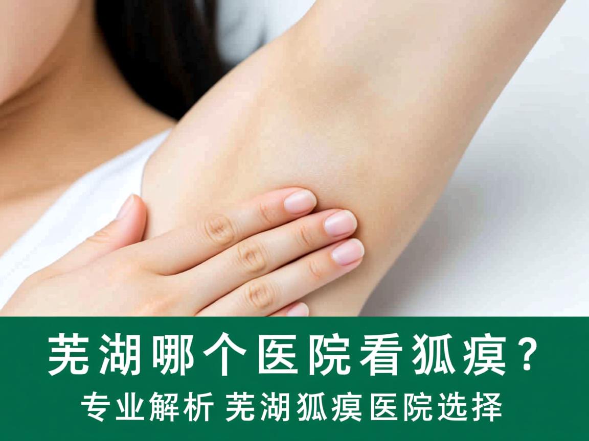 芜湖哪个医院看狐臭？专业解析芜湖狐臭医院选择