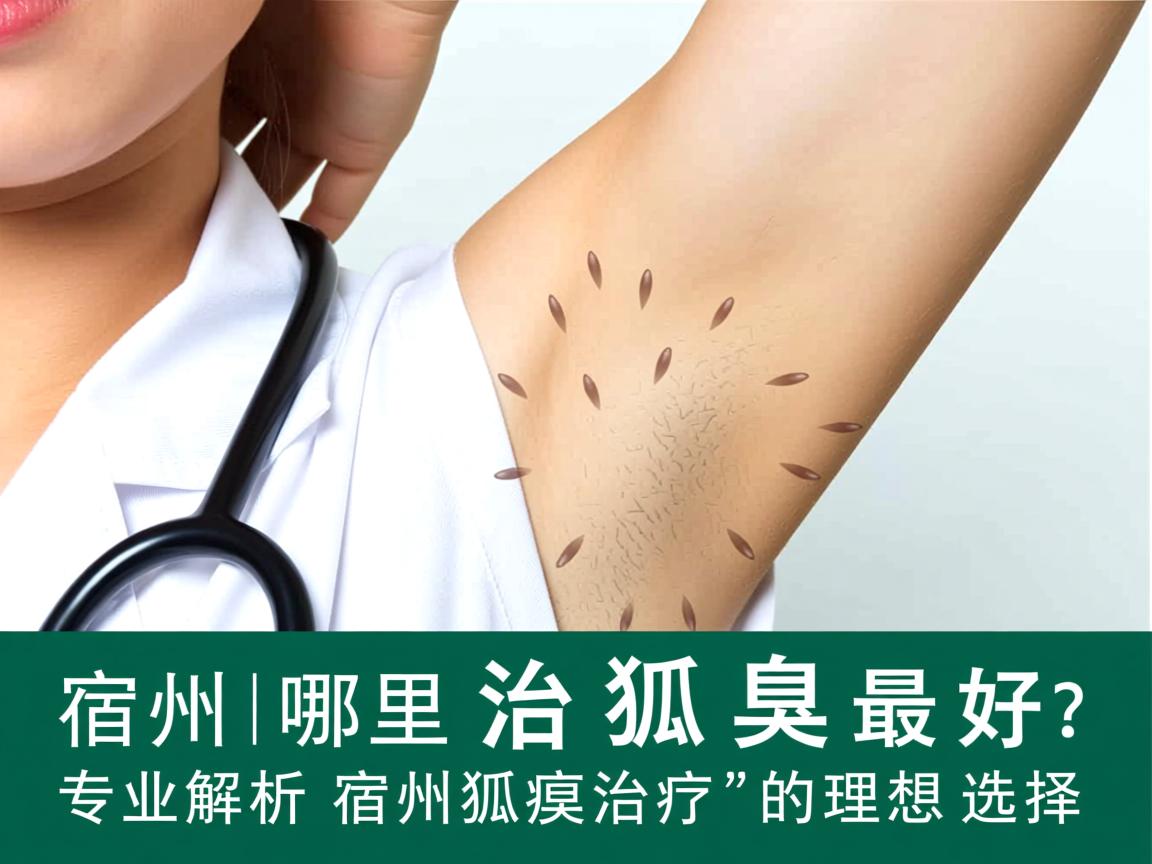 宿州哪里治狐臭最好?专业解析宿州狐臭治疗的理想选择 宿州哪里治狐臭最好?专业解析宿州狐臭治疗的理想选择