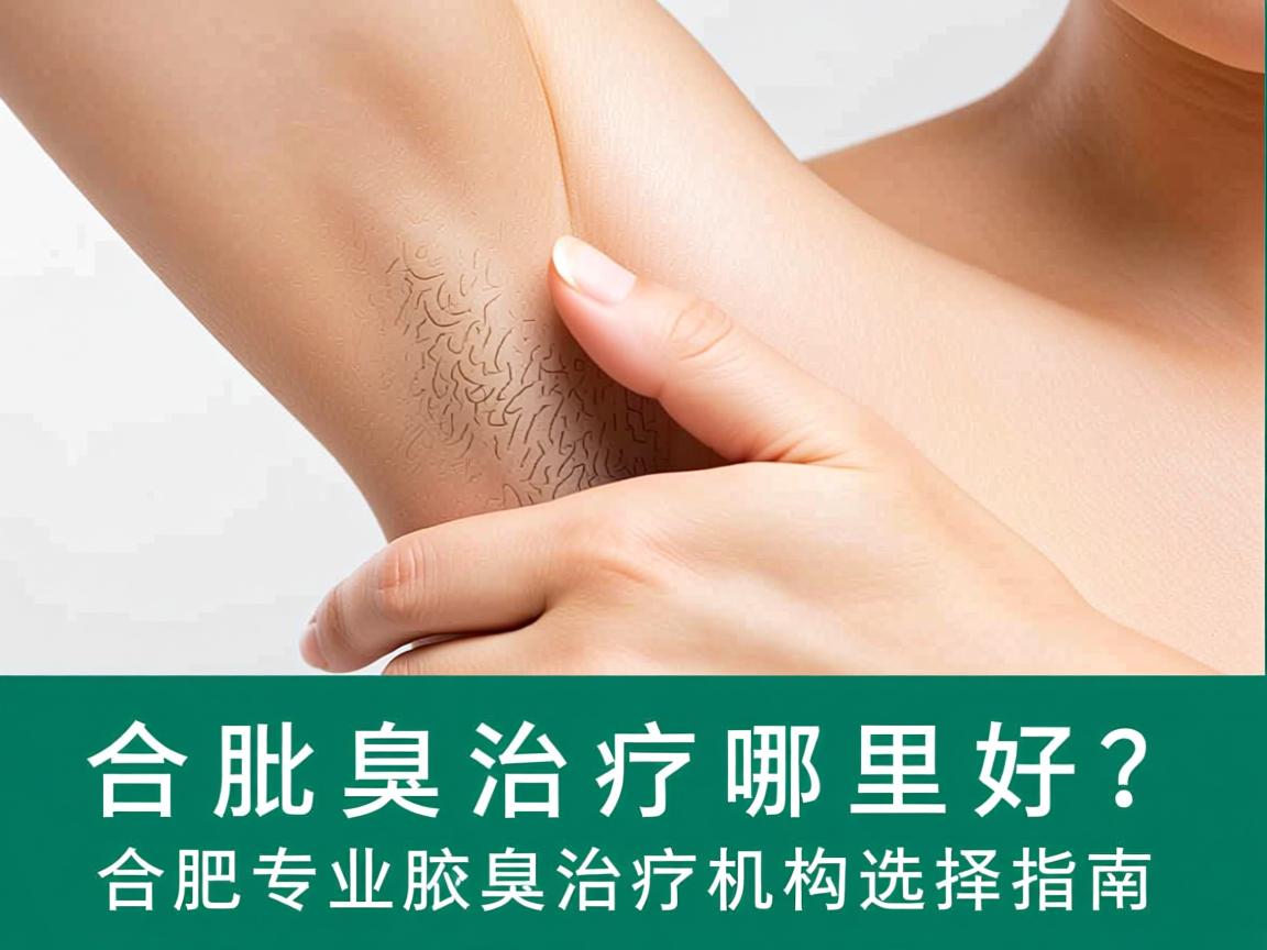 合肥腋臭治疗哪里好？合肥专业腋臭治疗机构选择指南