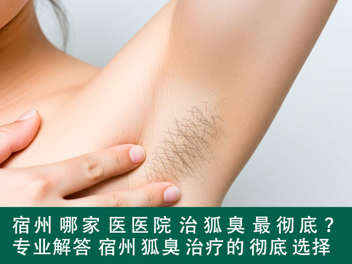 宿州哪家医院治狐臭最彻底？专业解答宿州狐臭治疗的彻底选择