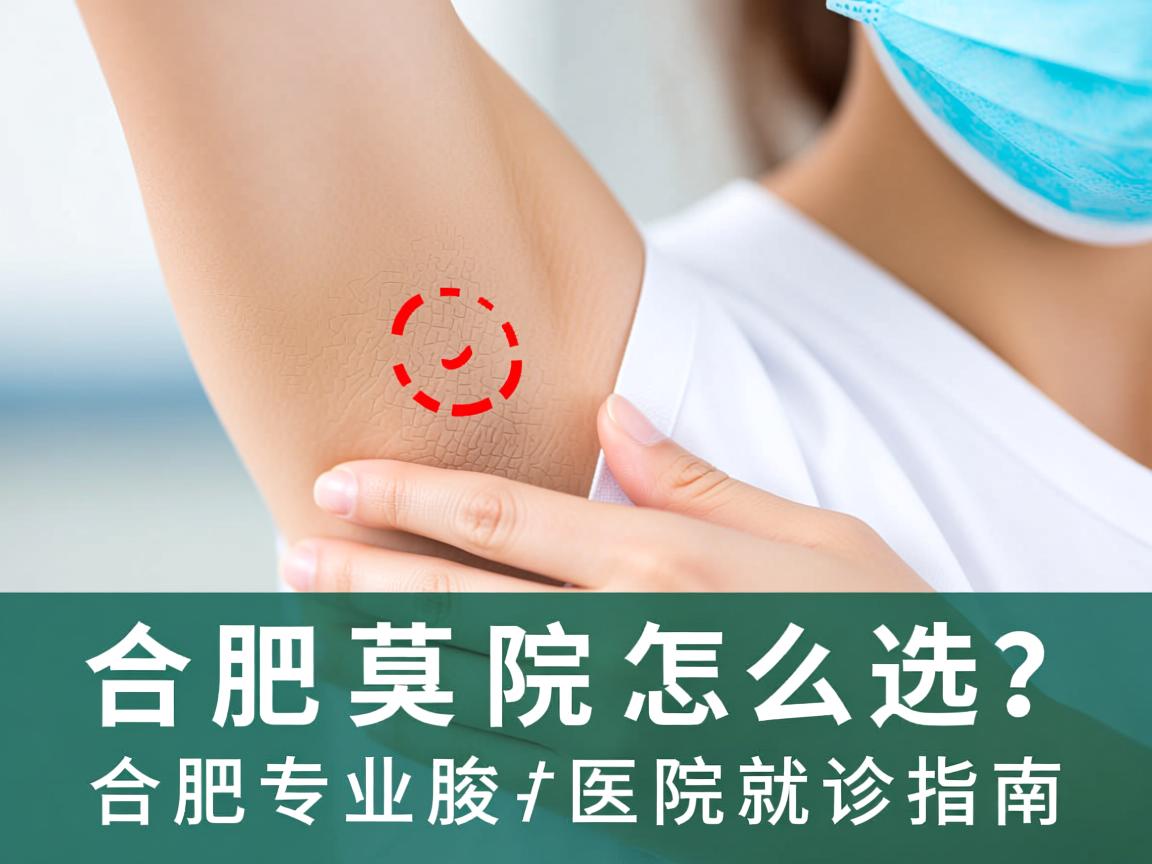 合肥腋臭医院怎么选？合肥专业腋臭医院就诊指南