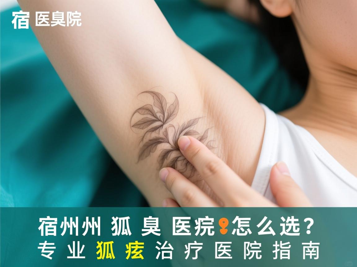 宿州狐臭医院怎么选？专业狐臭治疗医院指南