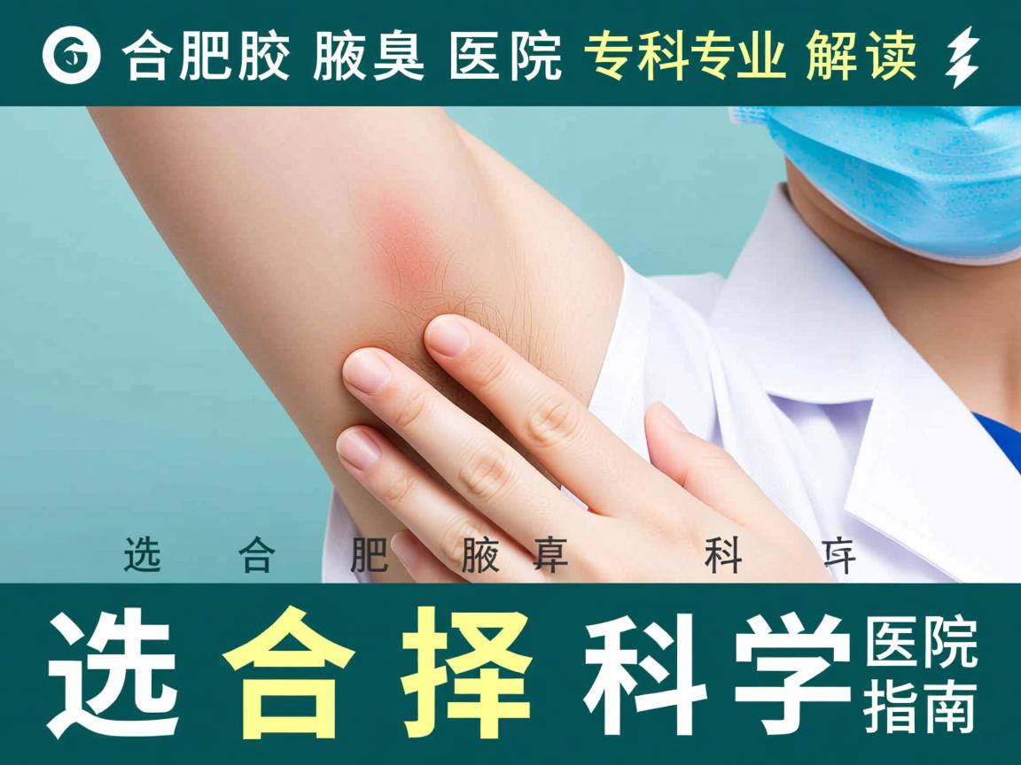 合肥腋臭医院专业解读，选择合肥腋臭专科医院的科学指南