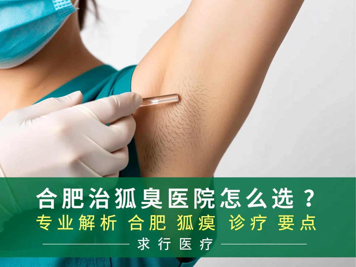 合肥治狐臭医院怎么选?专业解析合肥狐臭诊疗要点 合肥治狐臭医院怎么选?专业解析合肥狐臭诊疗要点