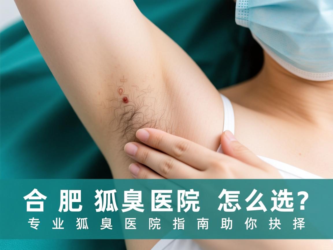 合肥狐臭医院怎么选？专业狐臭医院指南助你抉择