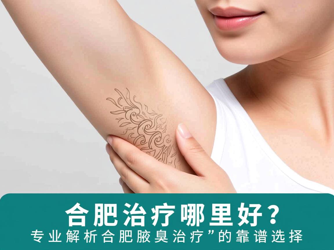 合肥腋臭治疗哪里好？专业解析合肥腋臭治疗的靠谱选择