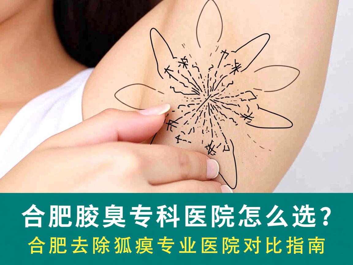 合肥腋臭专科医院怎么选？合肥去除狐臭专业医院对比指南