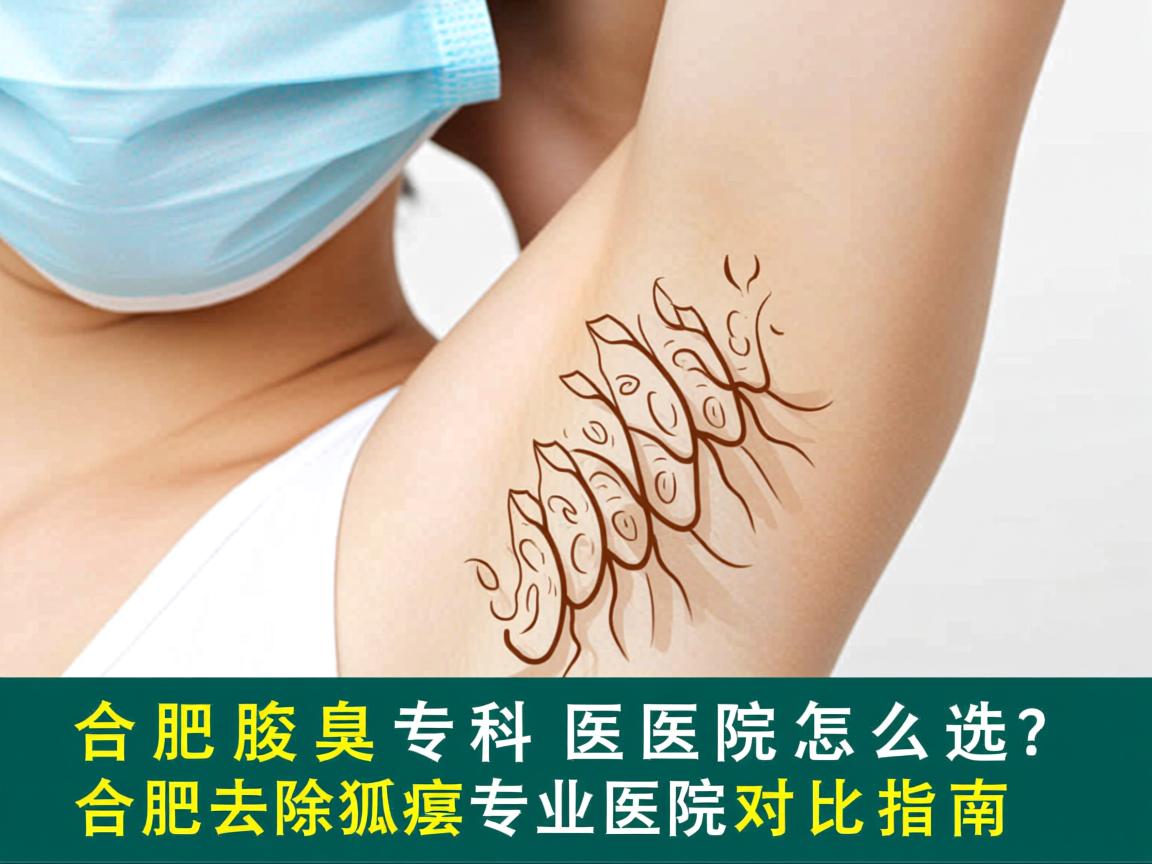 合肥腋臭专科医院怎么选？合肥去除狐臭专业医院对比指南