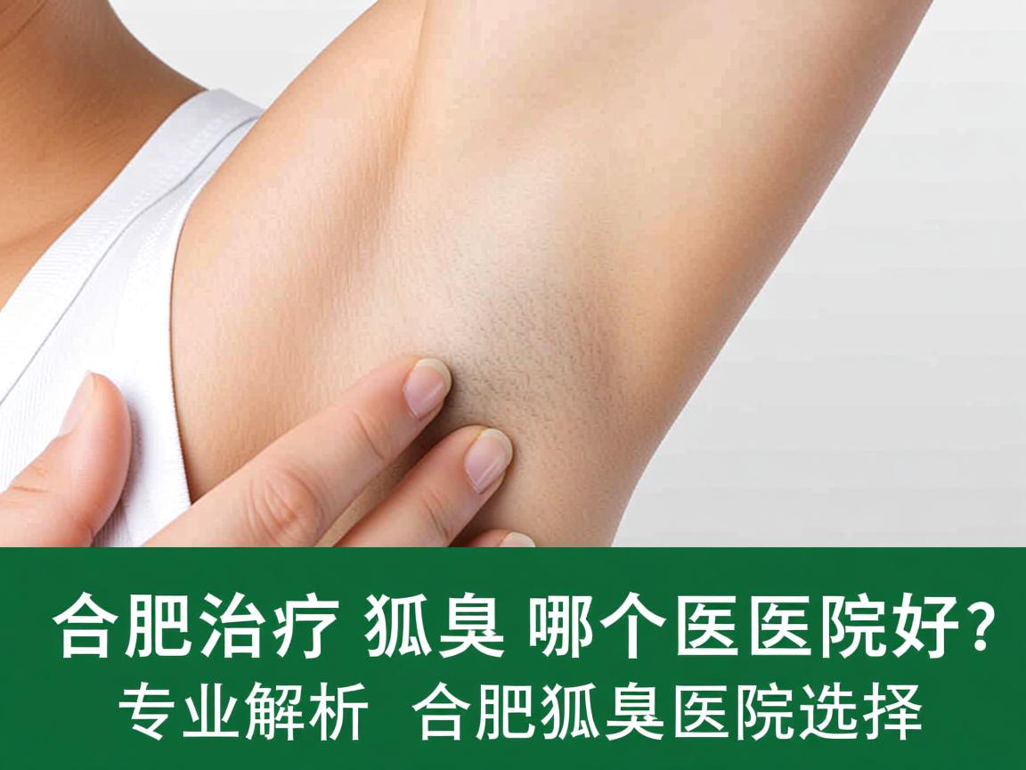 合肥治疗狐臭哪个医院好？专业解析合肥狐臭医院选择