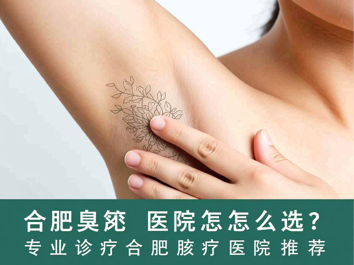 合肥腋臭医院怎么选？专业诊疗合肥腋臭医院推荐