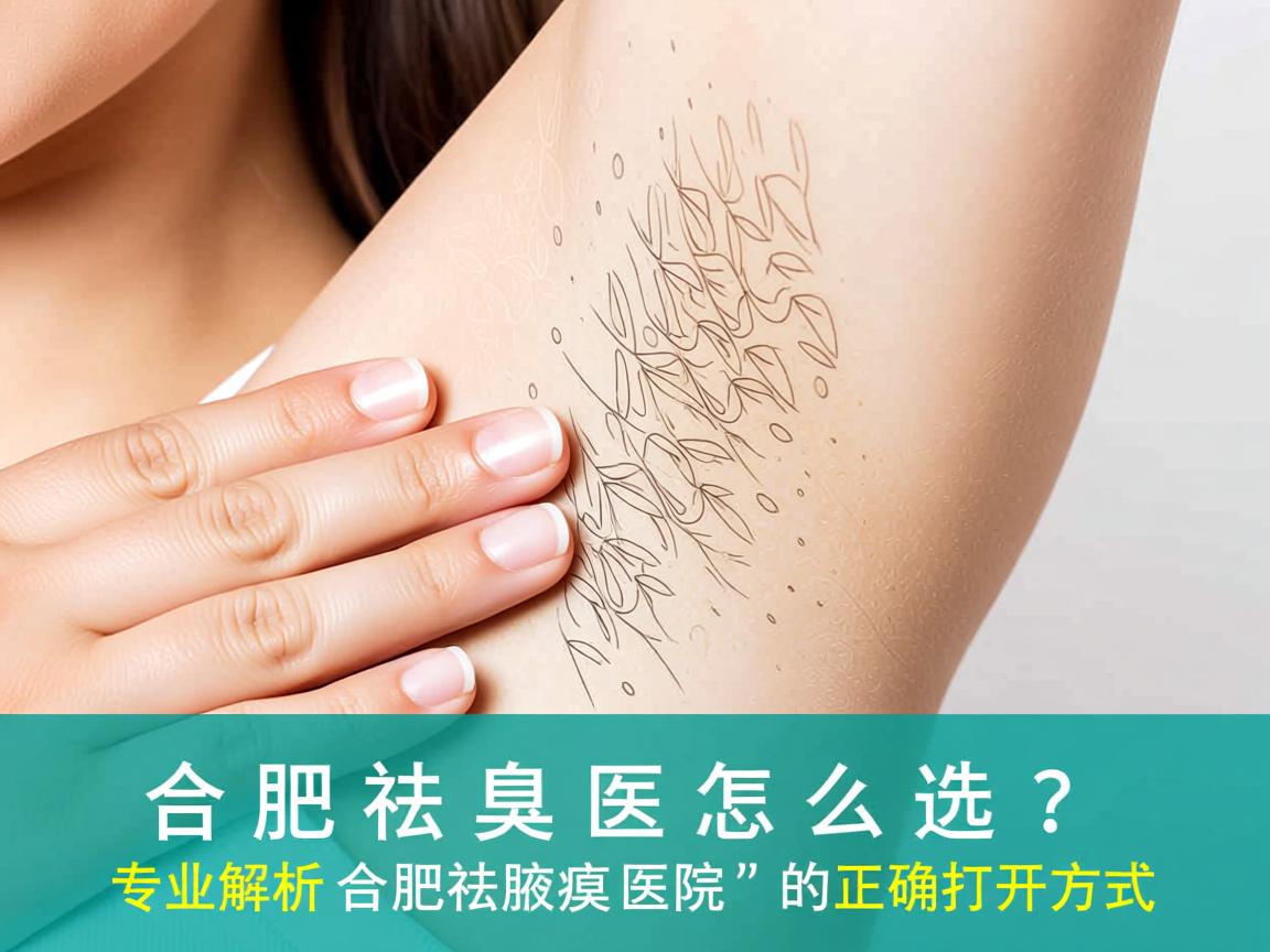 合肥祛腋臭医院怎么选?专业解析合肥祛腋臭医院的正确打开方式 合肥祛腋臭医院怎么选?专业解析合肥祛腋臭医院的正确打开方式