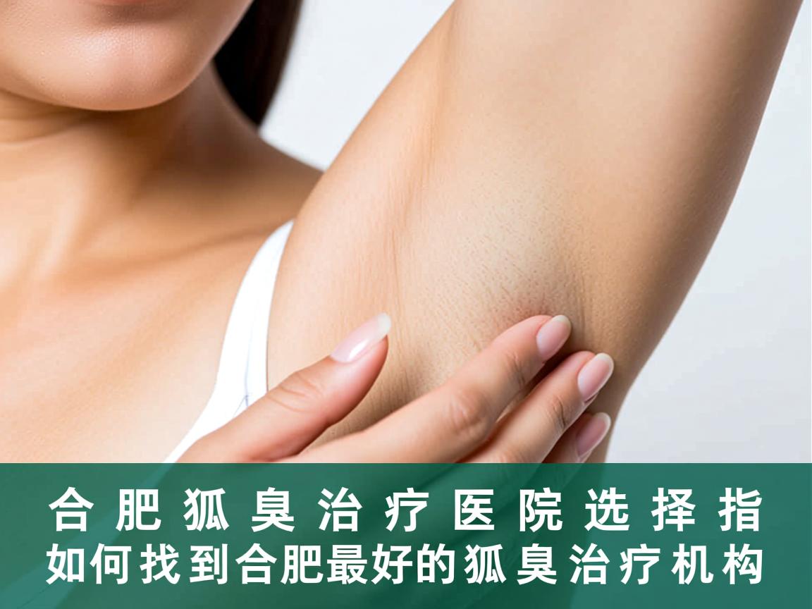 合肥狐臭治疗医院选择指南，如何找到合肥最好的狐臭治疗机构