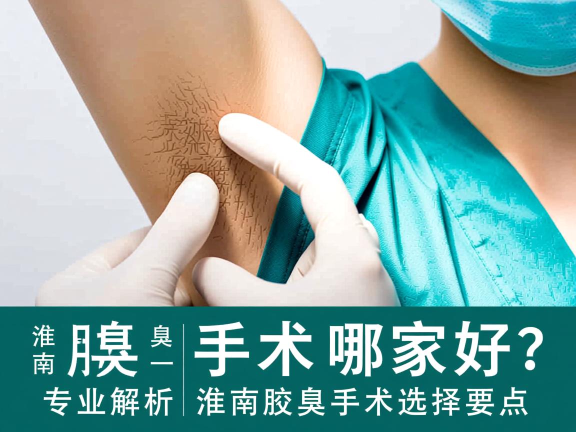 淮南腋臭手术哪家好?专业解析淮南腋臭手术选择要点 淮南腋臭手术哪家好?专业解析淮南腋臭手术选择要点