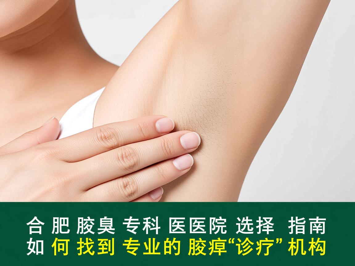 合肥腋臭专科医院选择指南,如何找到专业的腋臭诊疗机构 合肥腋臭专科医院选择指南,如何找到专业的腋臭诊疗机构