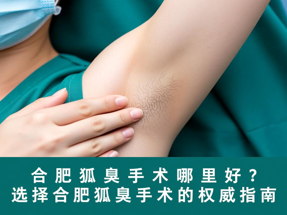 合肥狐臭手术哪里好?选择合肥狐臭手术的权威指南 合肥狐臭手术哪里好?选择合肥狐臭手术的权威指南