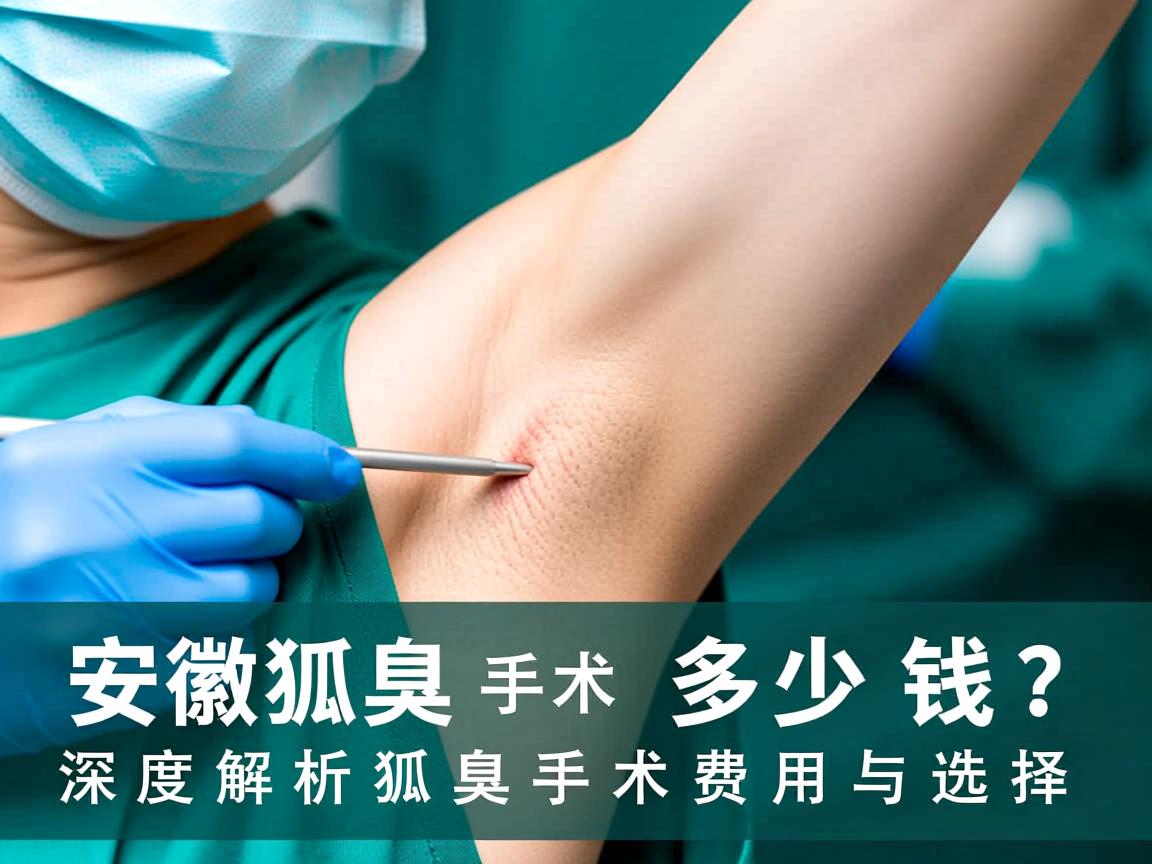 安徽狐臭手术多少钱?深度解析狐臭手术费用与选择 安徽狐臭手术多少钱?深度解析狐臭手术费用与选择