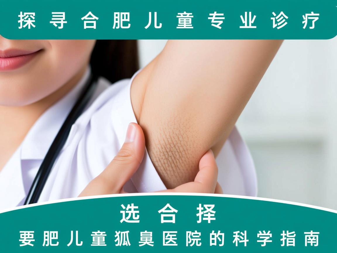 探寻合肥儿童狐臭专业诊疗,选择合肥儿童狐臭医院的科学指南 探寻合肥儿童狐臭专业诊疗,选择合肥儿童狐臭医院的科学指南