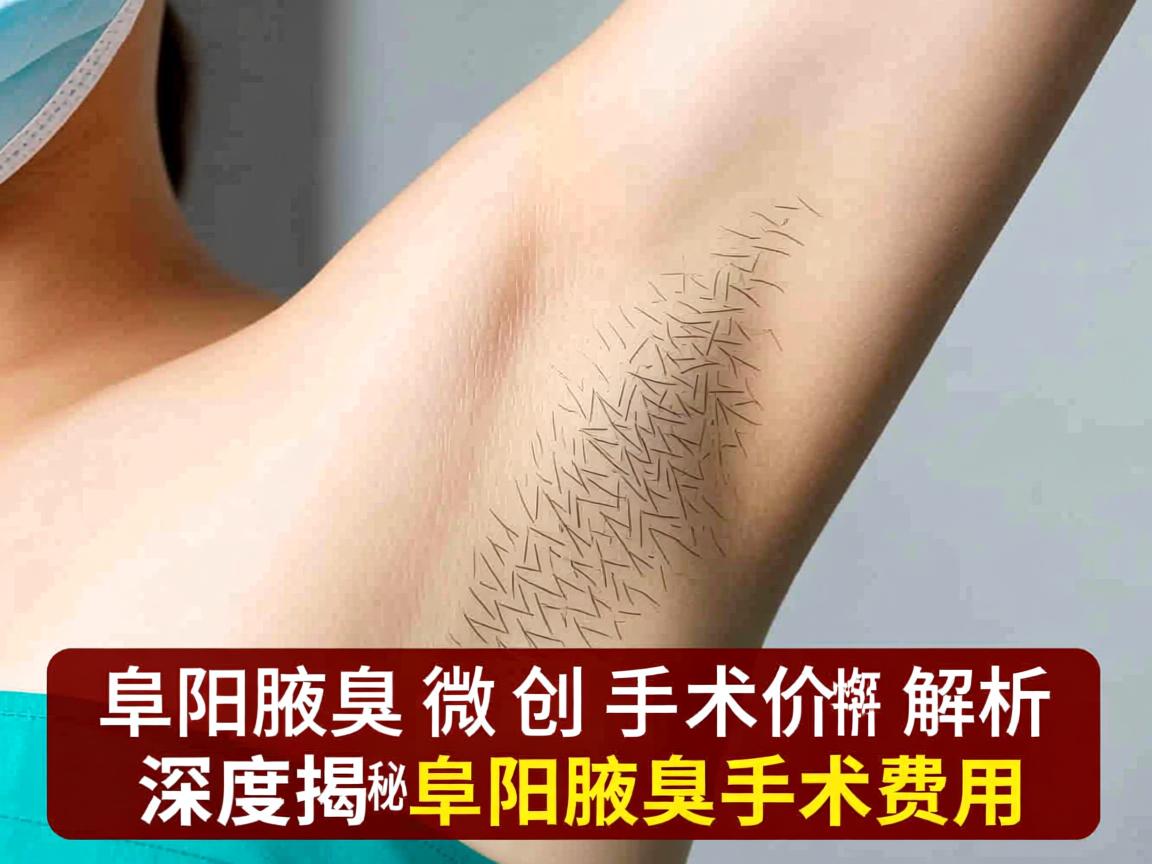 阜阳腋臭微创手术价格解析,深度揭秘阜阳腋臭手术费用 阜阳腋臭微创手术价格解析,深度揭秘阜阳腋臭手术费用