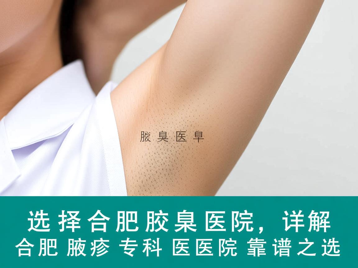 选择合肥腋臭医院,详解合肥腋臭专科医院的靠谱之选 选择合肥腋臭医院,详解合肥腋臭专科医院的靠谱之选
