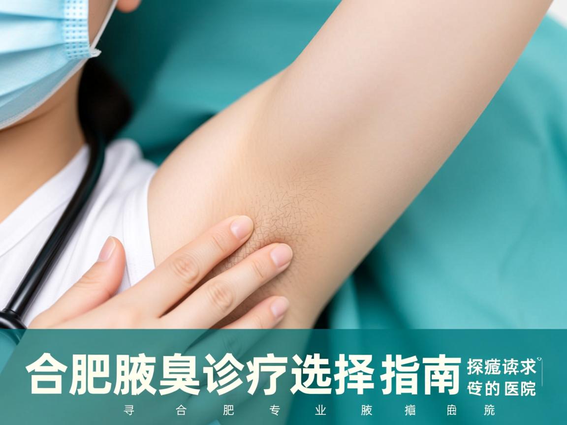 合肥腋臭诊疗选择指南,探寻合肥专业的腋臭医院 合肥腋臭诊疗选择指南,探寻合肥专业的腋臭医院