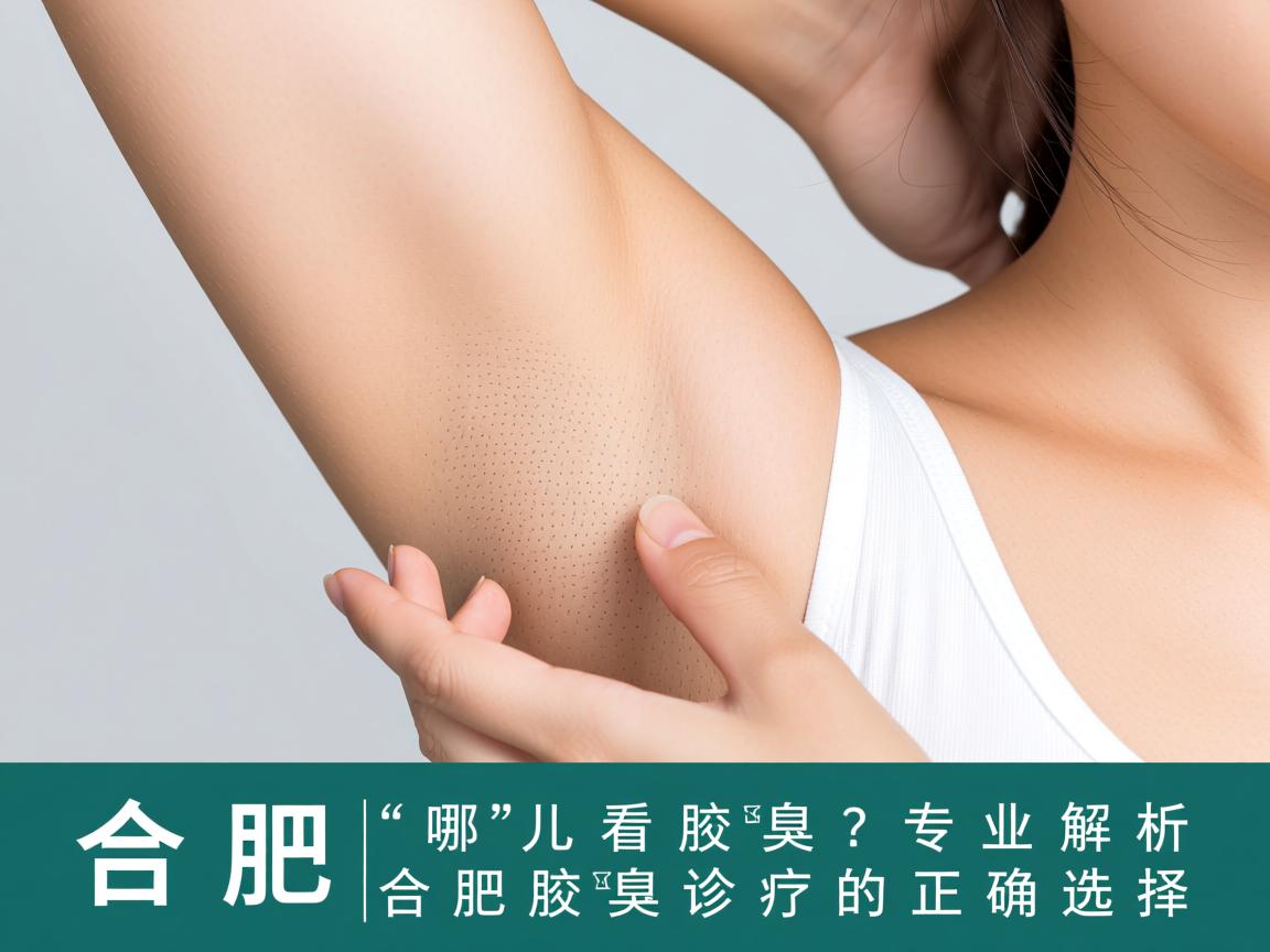 合肥哪儿看腋臭？专业解析合肥腋臭诊疗的正确选择