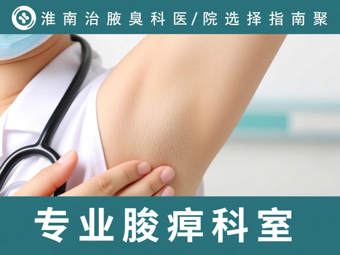 淮南治腋臭科医院选择指南,聚焦专业腋臭科室 淮南治腋臭科医院选择指南,聚焦专业腋臭科室