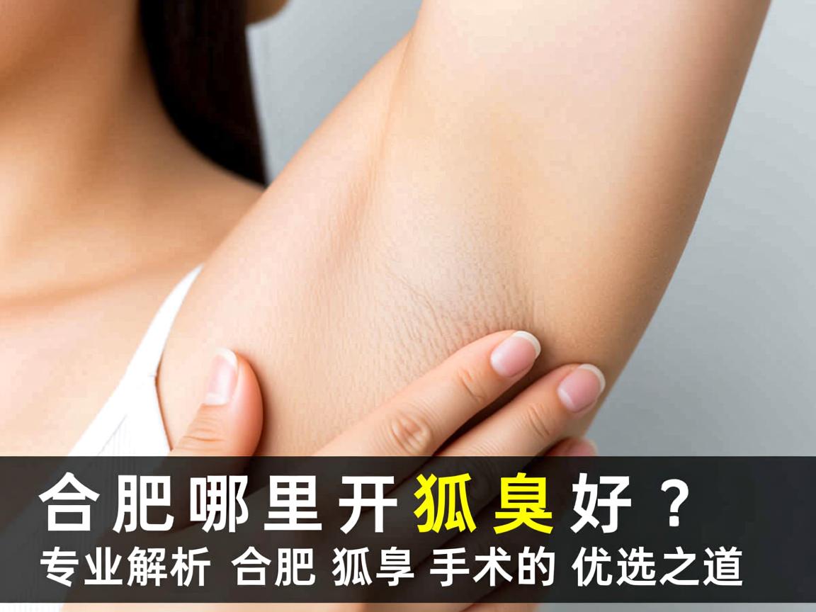 合肥哪里开狐臭好?专业解析合肥狐臭手术的优选之道 合肥哪里开狐臭好?专业解析合肥狐臭手术的优选之道