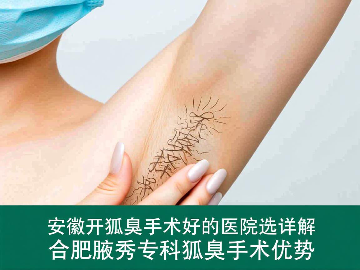 安徽开狐臭手术好的医院选择,详解合肥腋秀专科狐臭手术优势 安徽开狐臭手术好的医院选择,详解合肥腋秀专科狐臭手术优势