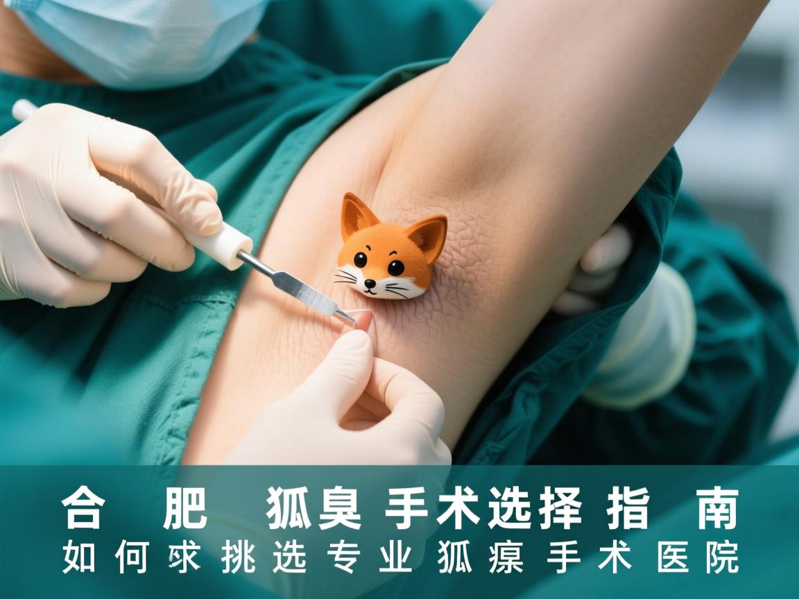 合肥狐臭手术选择指南,如何挑选专业的狐臭手术医院 合肥狐臭手术选择指南,如何挑选专业的狐臭手术医院
